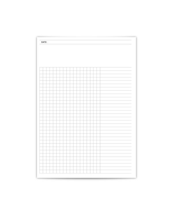 Meeting Minutes Notebook Insert