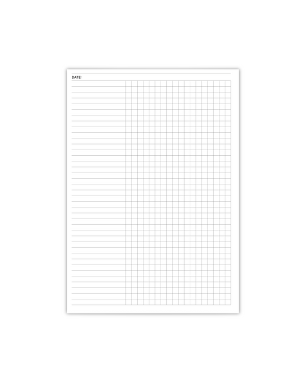 Focus Notes Notebook Insert