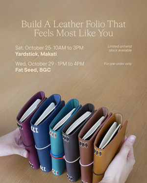Leather Folio Personalization Session