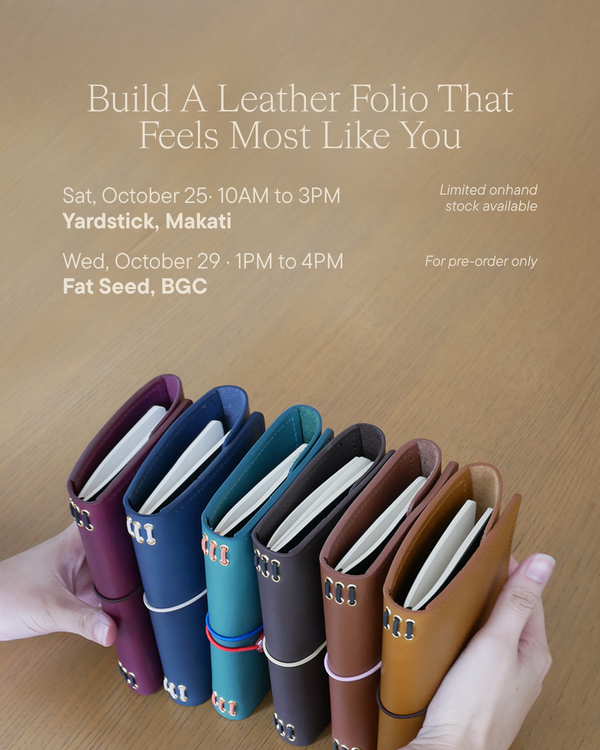 Leather Folio Personalization Session