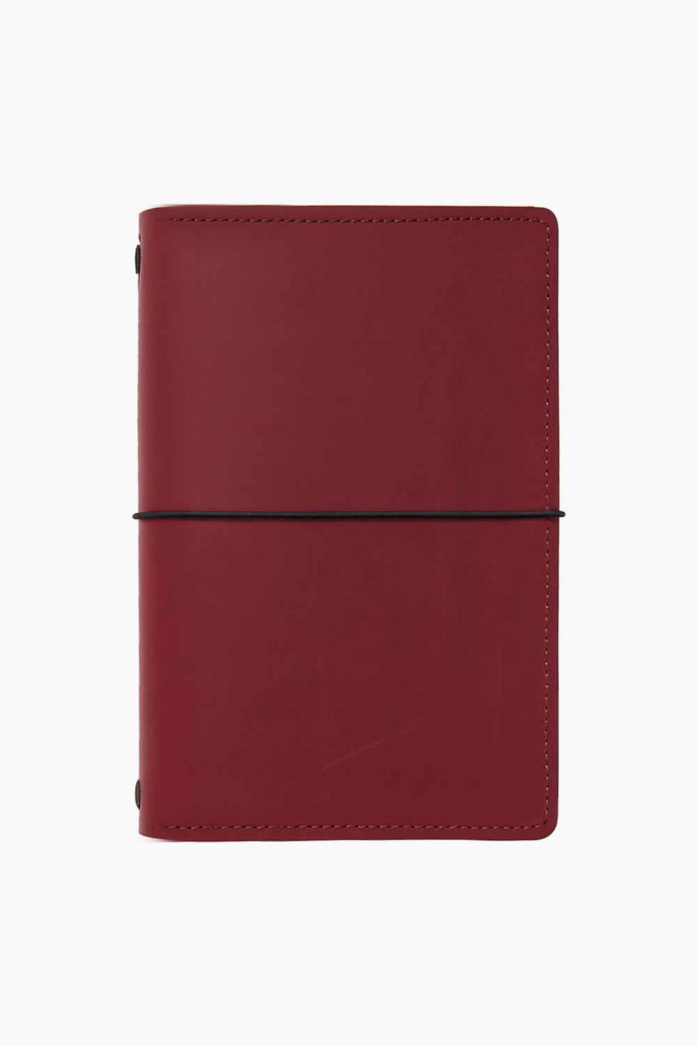 Merlot Burgundy A5 Bifold Leather Folio