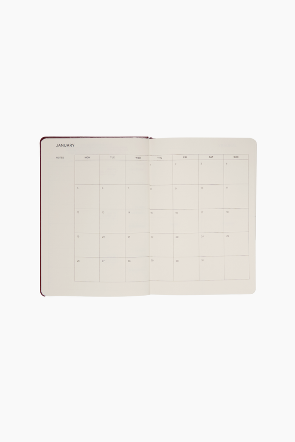 Hardbound Dated 2026 Planner in Sage (Pre-Order)