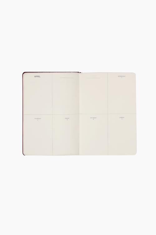 Hardbound Dated 2026 Planner in Sage (Pre-Order)