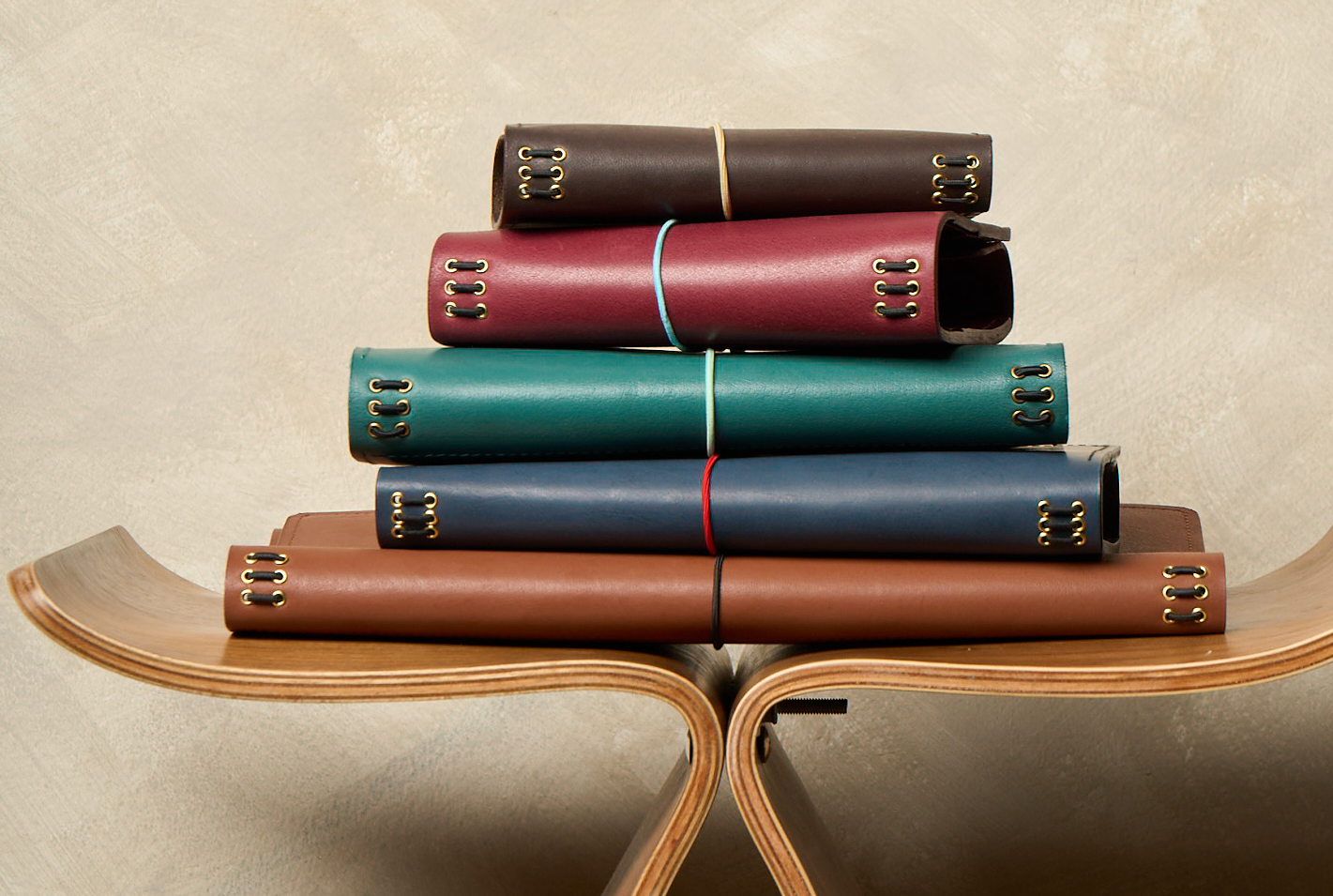 Trifold Leather Folios