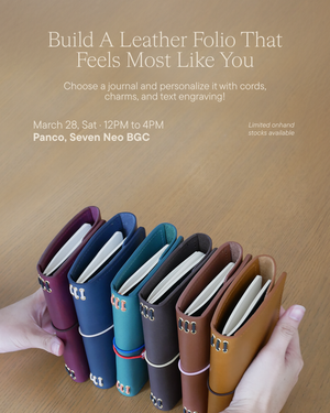 Leather Folio Personalization Session