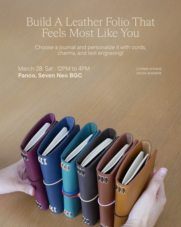 Leather Folio Personalization Session