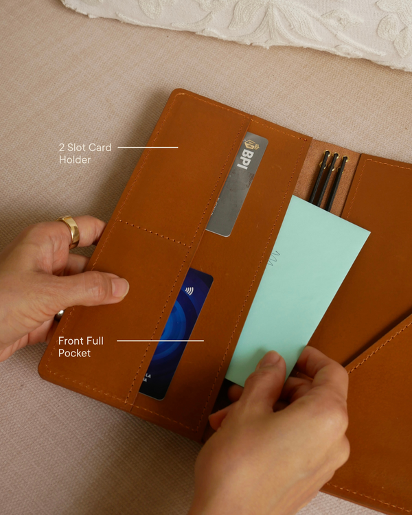 Trifold Rover Leather Folio (Standard Traveler's)