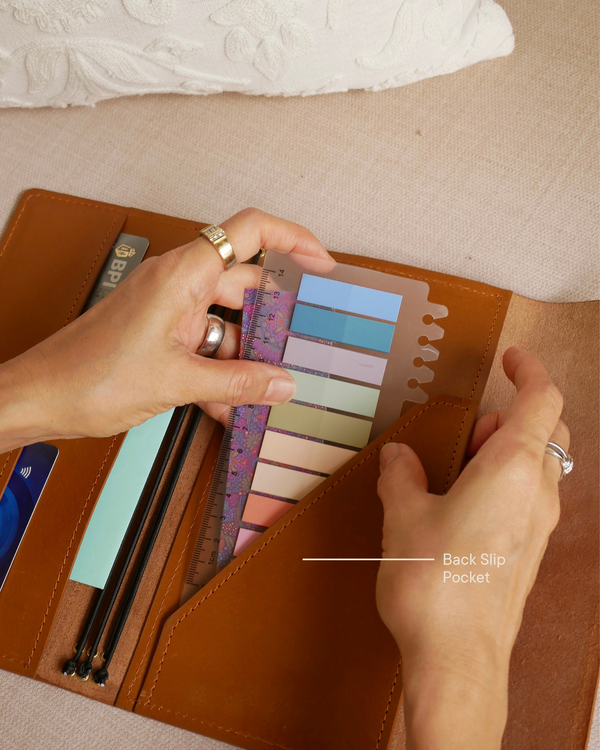 Trifold Rover Leather Folio (Standard Traveler's)