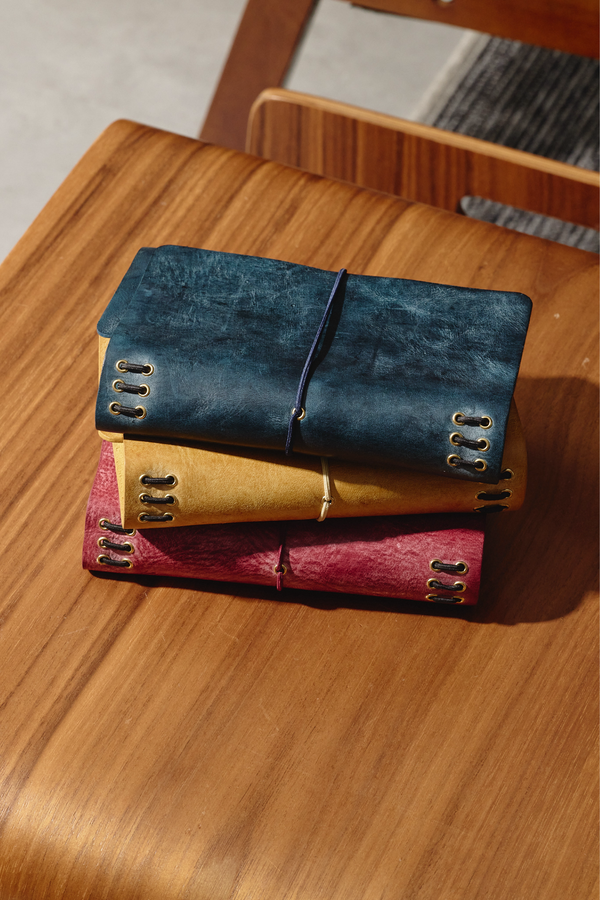 Trifold Trove (A6) Leather Cover