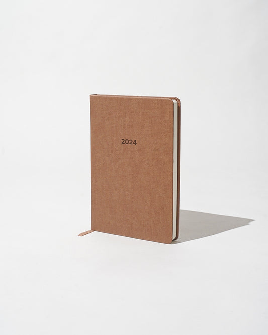 Dated 2024 Planner in Tan