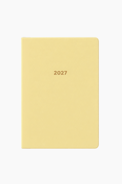 Pre-Order, Dated 2027 Planner in Butter
