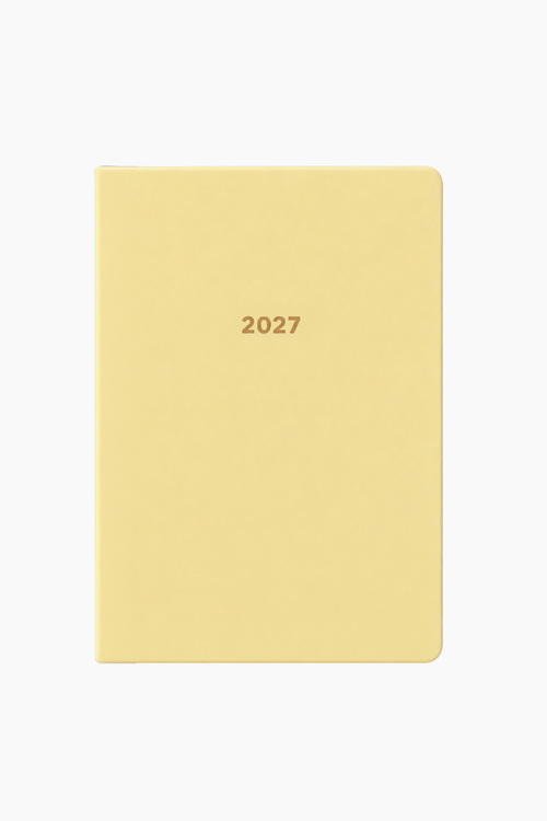 Pre-Order, Dated 2027 Planner in Butter