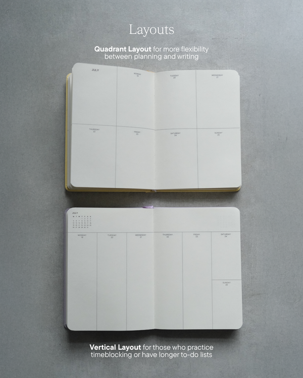 Pre-Order, Dated 2027 Planner in Butter