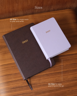 Pre-Order, Dated 2027 Planner in Butter