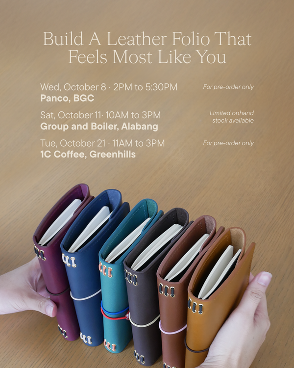 Leather Folio Personalization Session