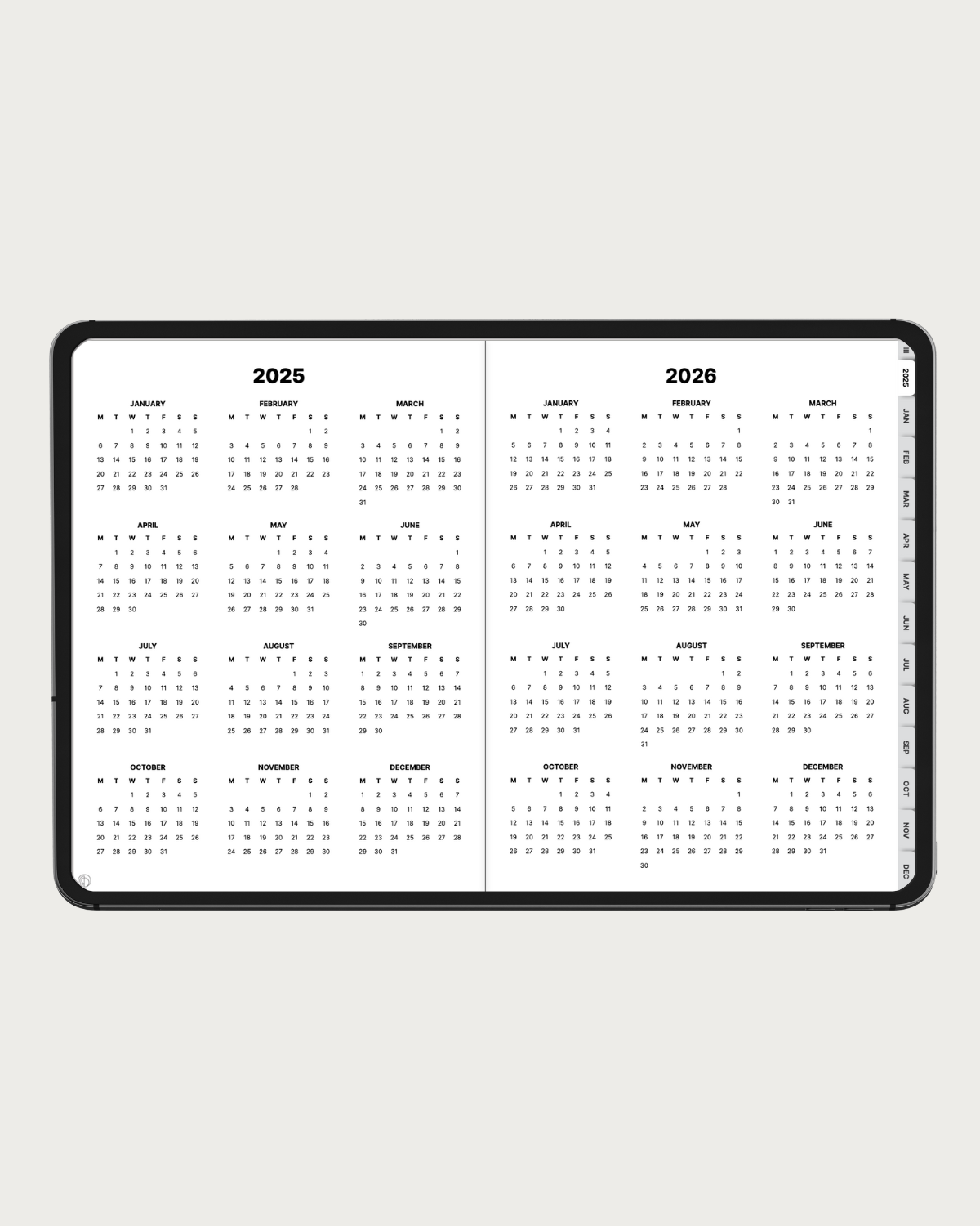 2025 Digital Planner
