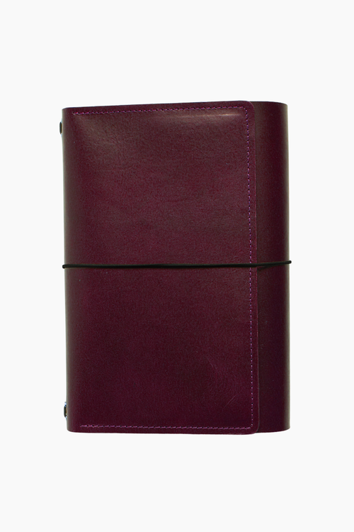 Trifold Atlas (A5) – Italian Leather