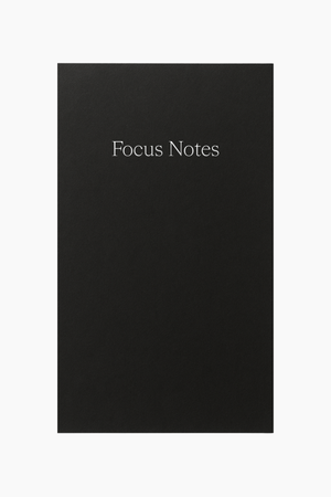 Focus Notes Notebook Insert