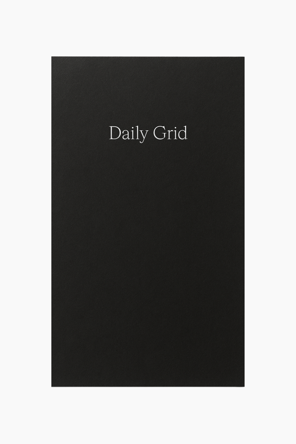Daily Grid Notebook Insert