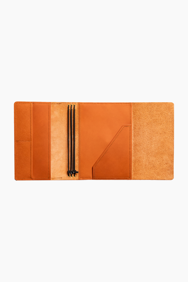 Trifold Wayfarer (B6) Folio – Core Leather