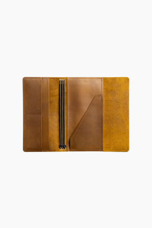 Trifold Rover (Standard Traveler's) Folio – Crazy Horse Leather