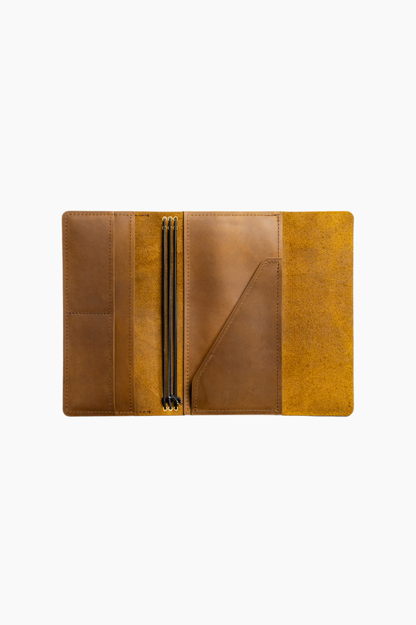 Trifold Rover (Standard Traveler's) Folio – Crazy Horse Leather