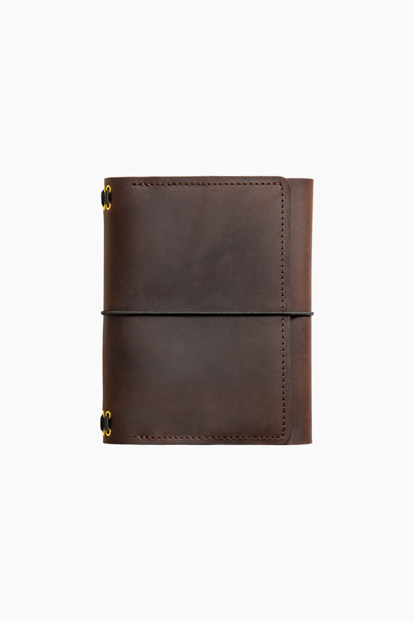 Trifold Trove (A6) Folio – Crazy Horse Leather