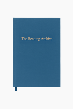 The Reading Archive: A Reading Journal in Cobalt