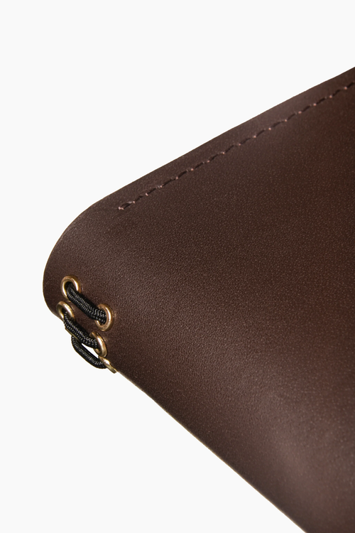 Mahogany / Dark Brown Leather Folio