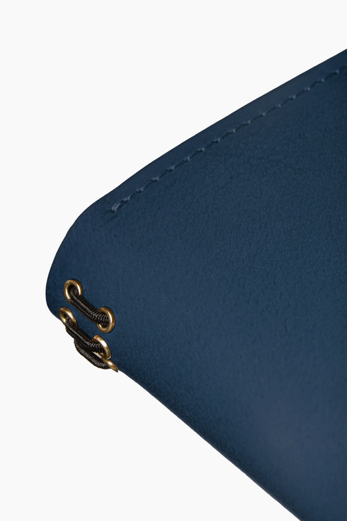 Navy Leather Folio