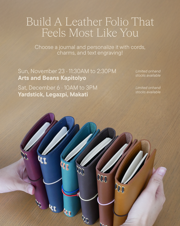 Leather Folio Personalization Session