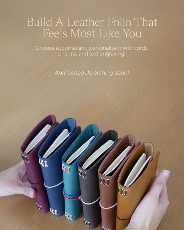 Leather Folio Personalization Session
