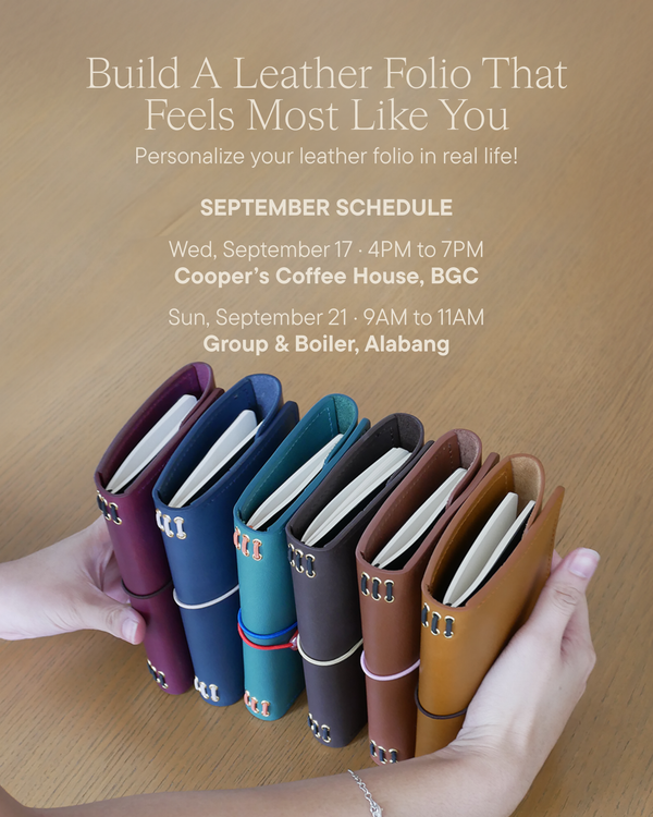 Leather Folio Personalization Session