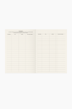 The Reading Archive: A Reading Journal in Cobalt (Pre-Order)