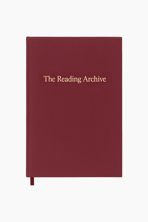 The Reading Archive: A Reading Journal in Mulberry (Pre-Order)