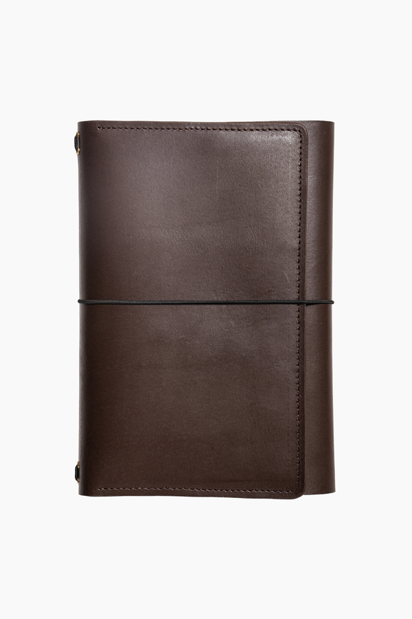 Trifold Atlas Leather Folio (A5)