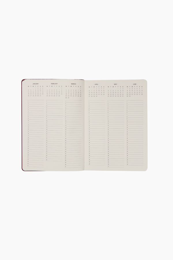 Hardbound Dated 2026 Planner in Sage (Pre-Order)
